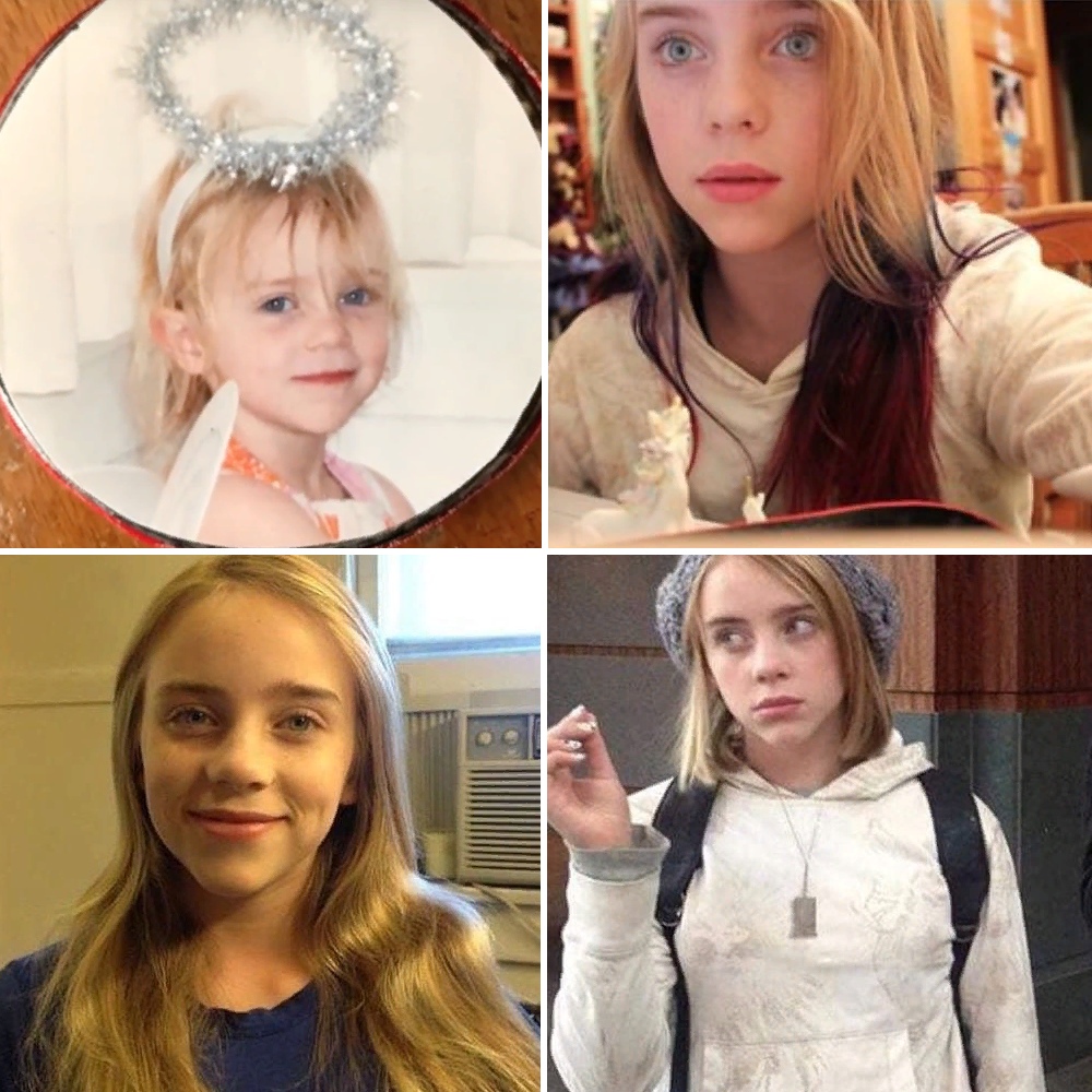 Billie Eilish em sua infância