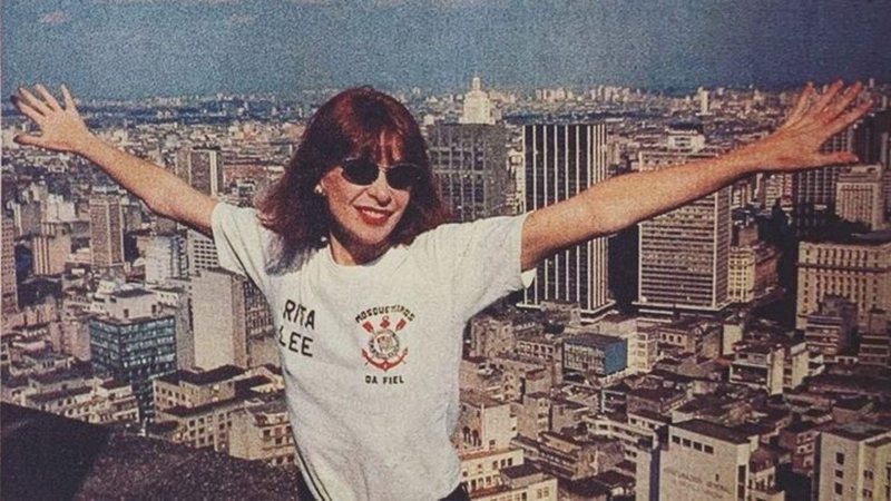 Rita Lee, ícone do rock brasileiro, era torcedora do Corinthians