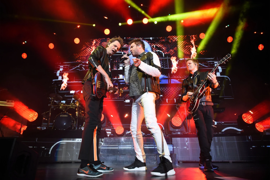 Duran Duran tocando no Billboard Music Awards de 2021